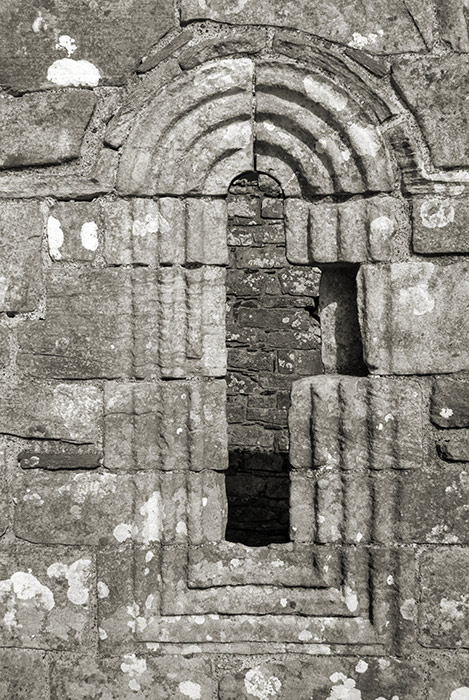 Banagher Old Church, window