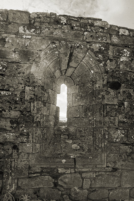 Banagher Old Church, window