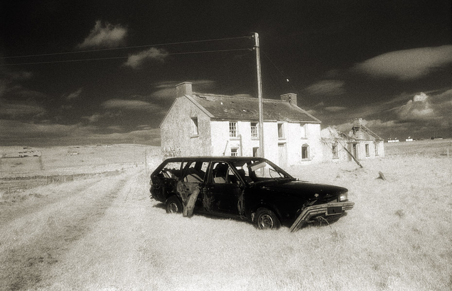 Abandoned car