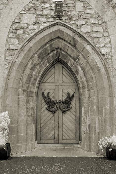 Drumcliff Church doors