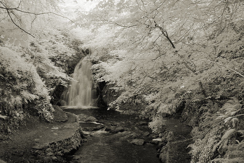 Glenoe (Gleno) waterfall