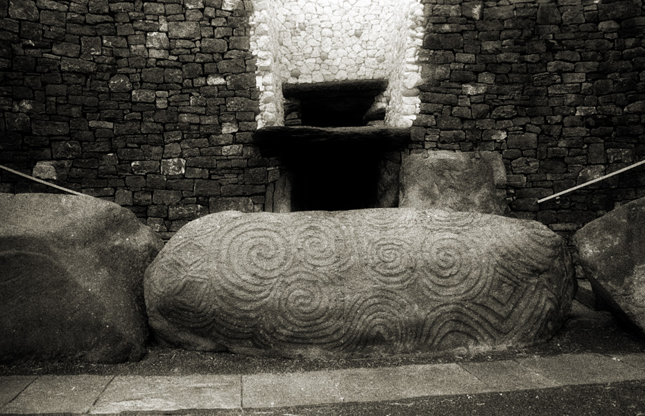 Entrance to the chamber, Newgrange Passage Tomb