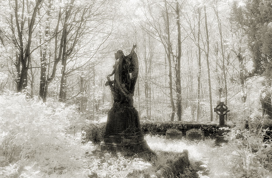 Graveyard at Portglenone forest