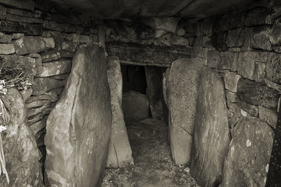 Inner chamber Cairn T, Loughcrew Megalithic Complex