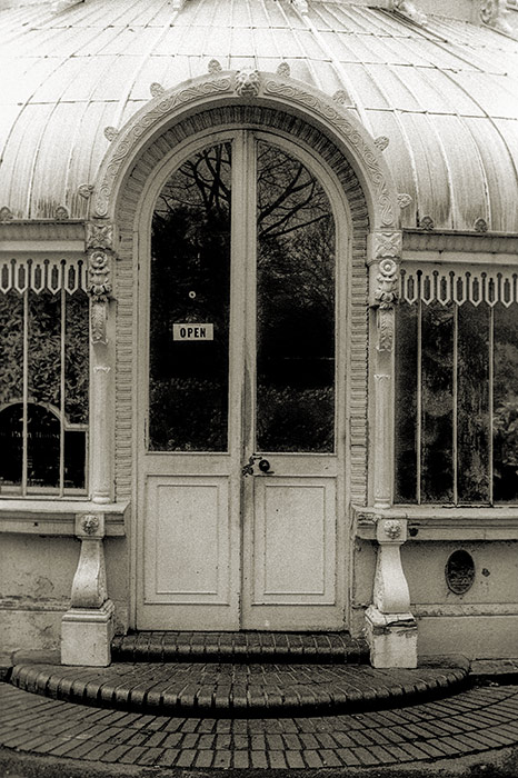 Belfast Palm House door