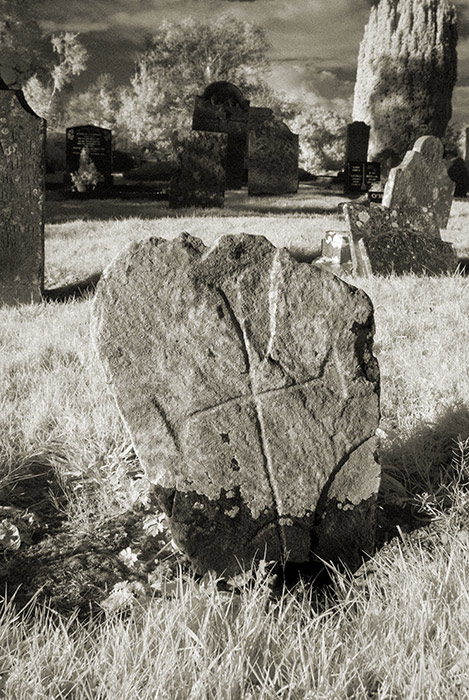 Headstones at St Brigid's Well