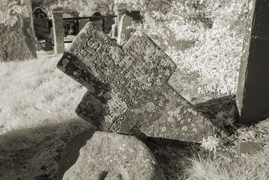 Headstones at St Brigid's Well