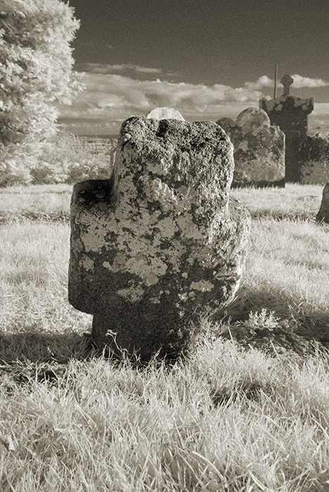 Headstones at St Brigid's Well