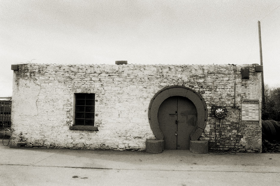 Old Smithy with horseshoe shaped doorway