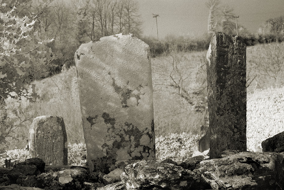 Old Conwal Graveyard pillars