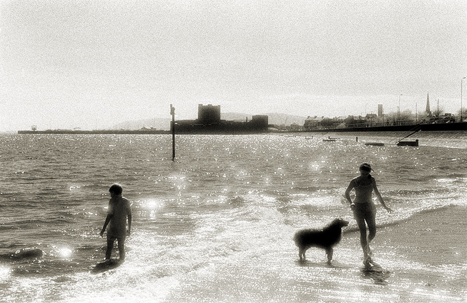 Carrickfergus contre-jour