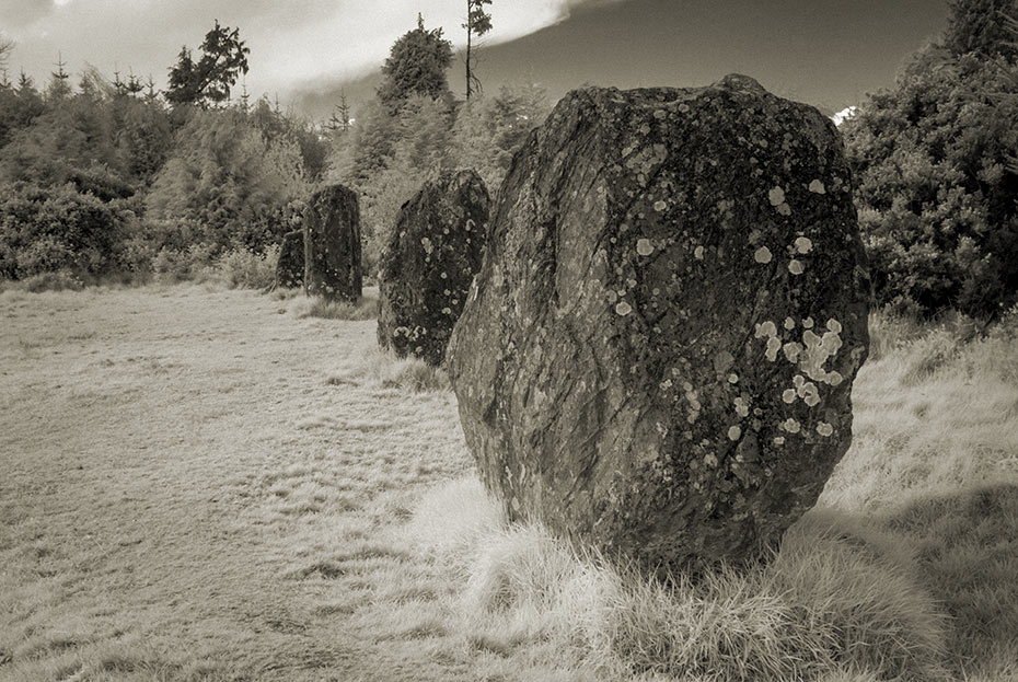 Finn McCool's Fingers, Shantemon Stone Row / Alignment