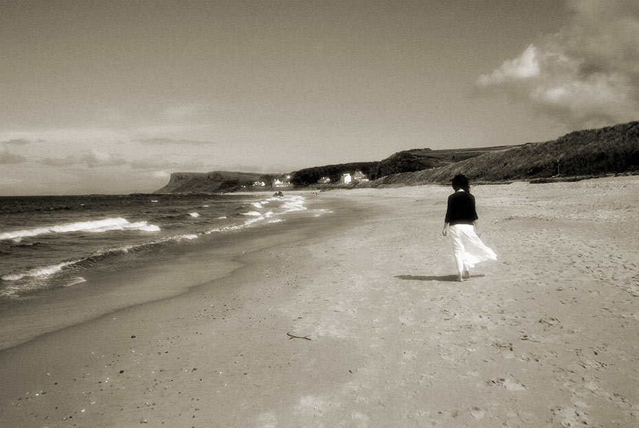 Ballycastle beach stroll