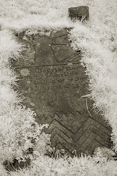 Kilcar old church and graveyard - Grave slabs