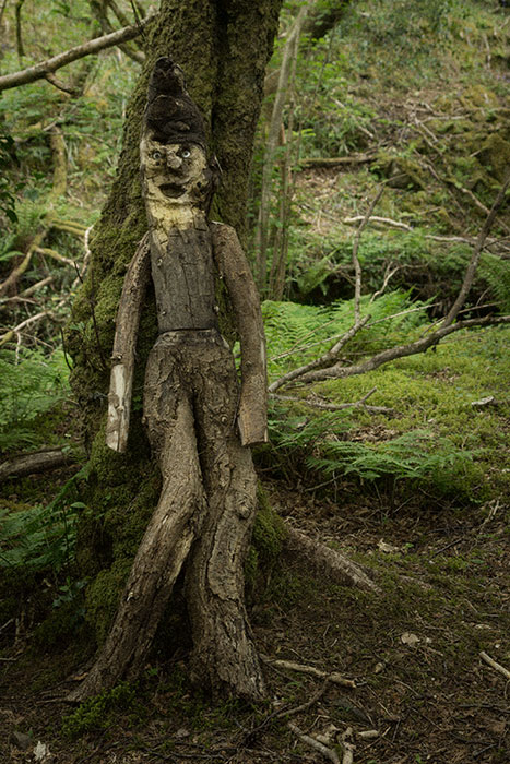 Gleniff wood sculpture