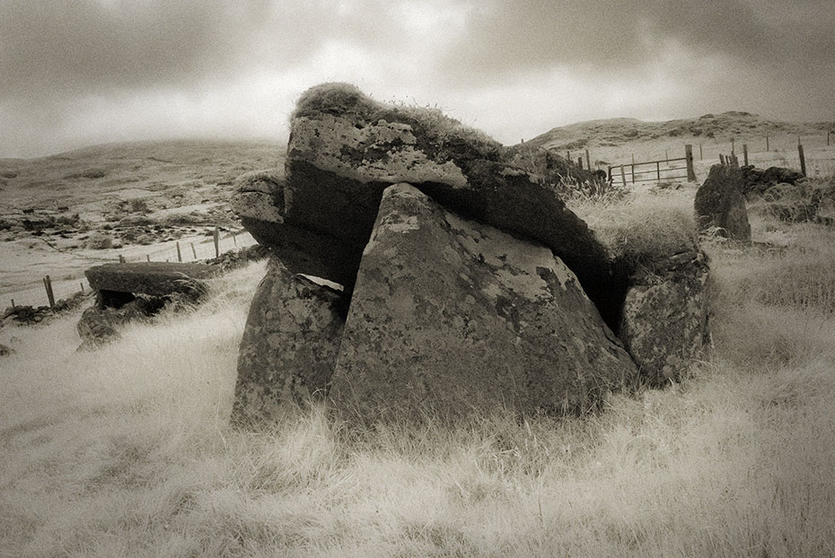 Farranmacbride Court Tomb - The east gallery
