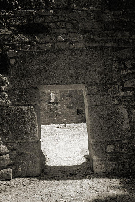 Killeavy church, lintel doorway