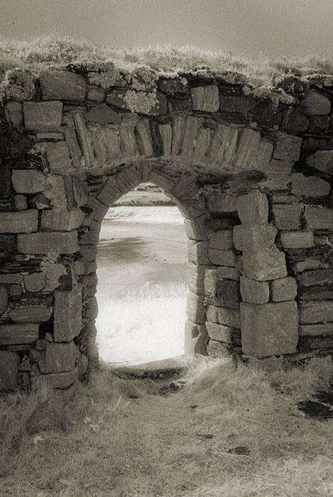 Interior doorway of St Mary's' Church, Inishkeel Island
