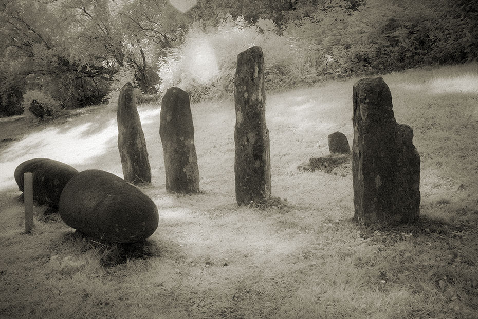 Colaiste Ide Ogham Stones