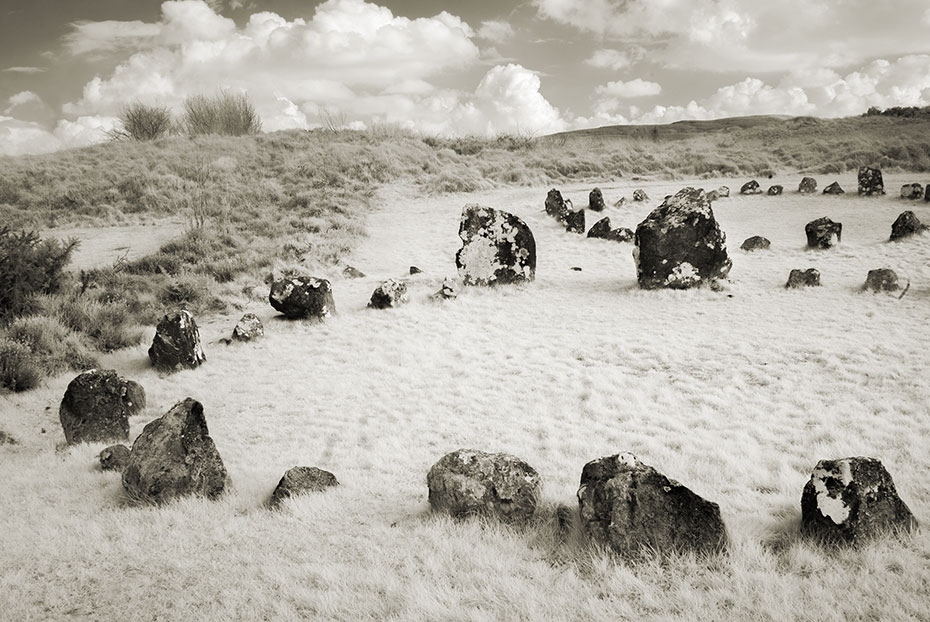 Two of the stone circles at Beaghmore Megalithic Complex